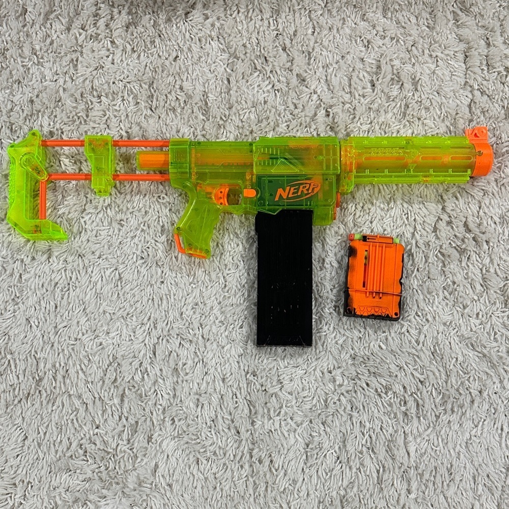 Collectable Nerf Recon CS-6 Sonic Green Dart Blaster